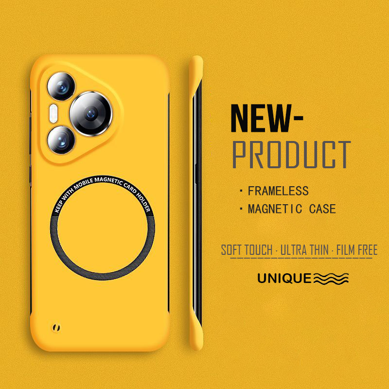 Ultra Thin Frameless Phone Cover - Magsafe Huawei P70 Pro Puro 70