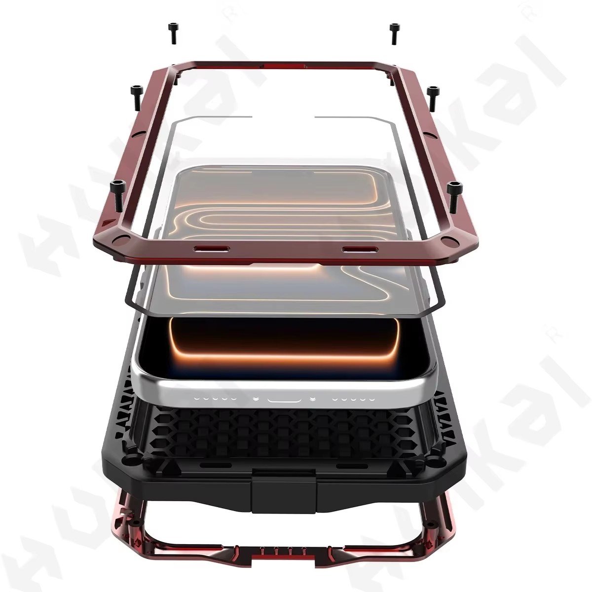 Heavy Duty 360 Full Body Protective Case - 아이폰 18, 17, 16, 15, 14,