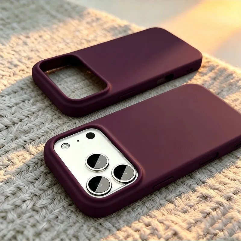 Liquid Silicone Magnetic Phone Case - 아이폰 18 Pro Max, 17, 16,