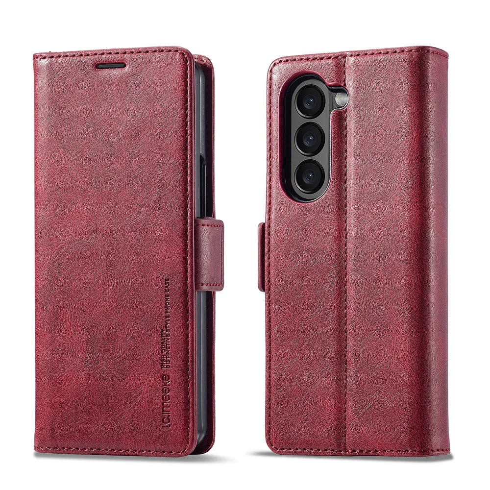 삼성 갤럭시 Z 폴드 7 6 5 4 3 폴드7 폴드6  - Leather Wallet Card Holder Phone Cover 리뷰 및 가격
