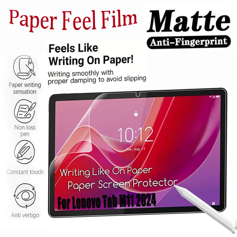 Lenovo Tab M11 2024 용 무광택 종이 느 - Matte Anti Glare Screen Protector 리뷰 및 가격