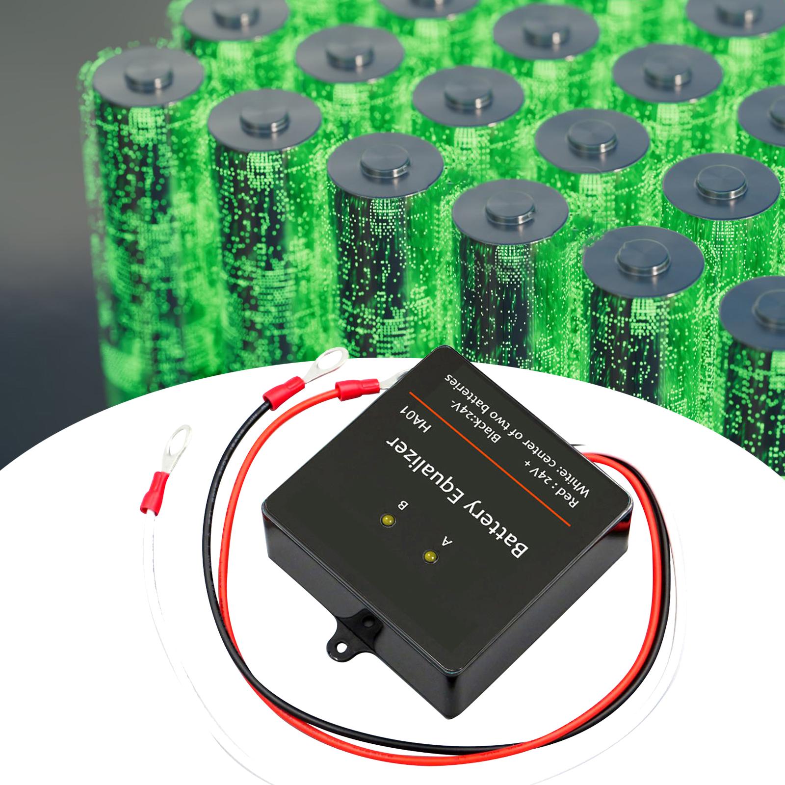 2개의 12V 납축전지로 구성된 배터리 뱅크용 24V  - Power Banks 리뷰 및 가격